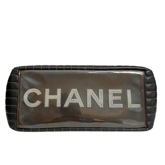 CHANEL “Rare“ CC Mademoiselle Leather Tote Bag 💼 Black - Picture 15 of 17